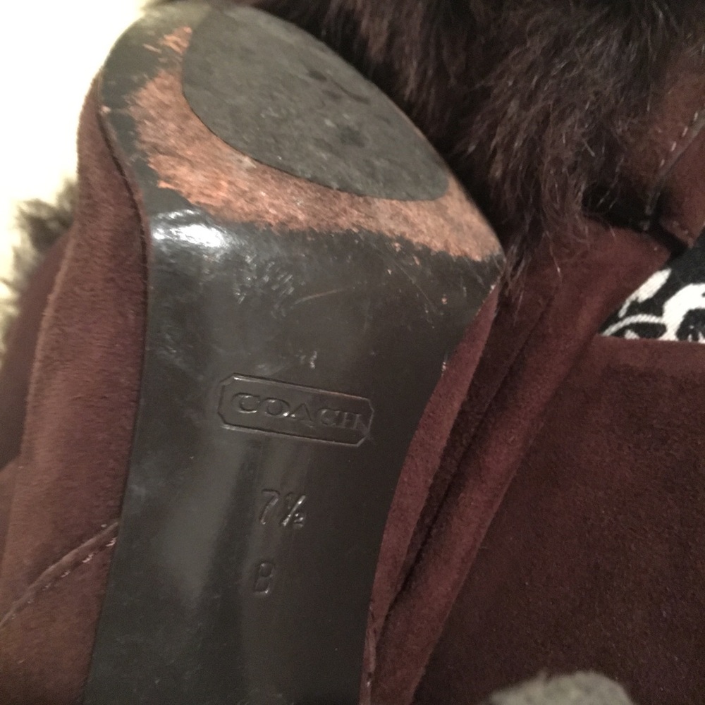 Authentic Coach Boots - Picture 7 of 9